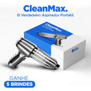 Aspirador de Pó Portátil CleanMax® + 5 BRINDES EXCLUSIVOS + FRETE GRÁTIS ATÉ 23:59